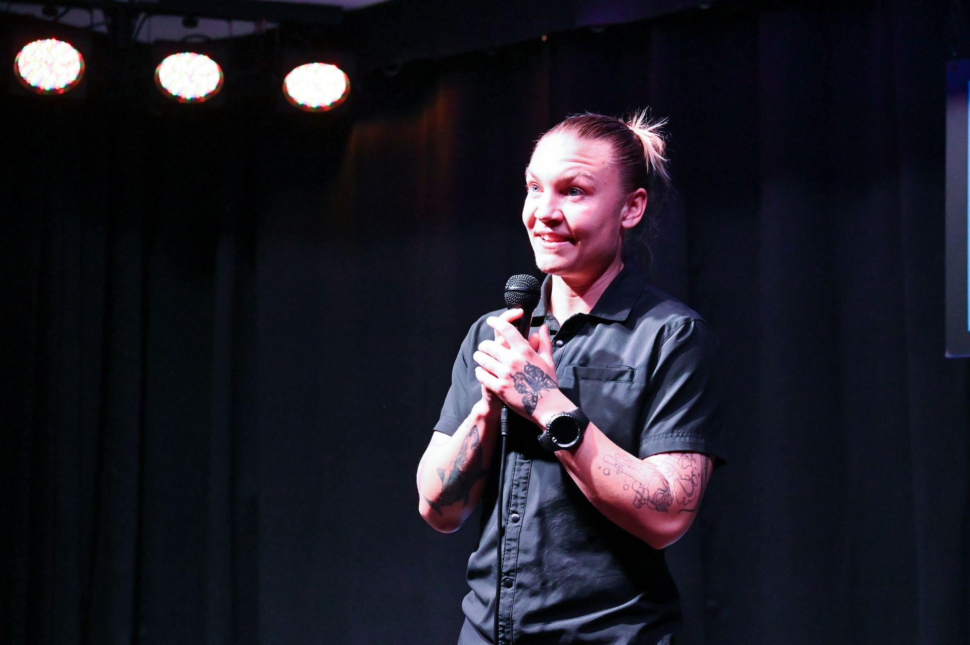 mental health comedian for hire